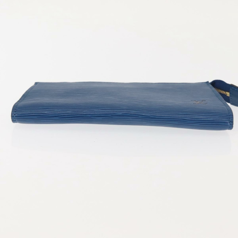 【日本直送】路易威登 Epi Pochette 配件袋 藍色 M52985 LV 正品 144296-5