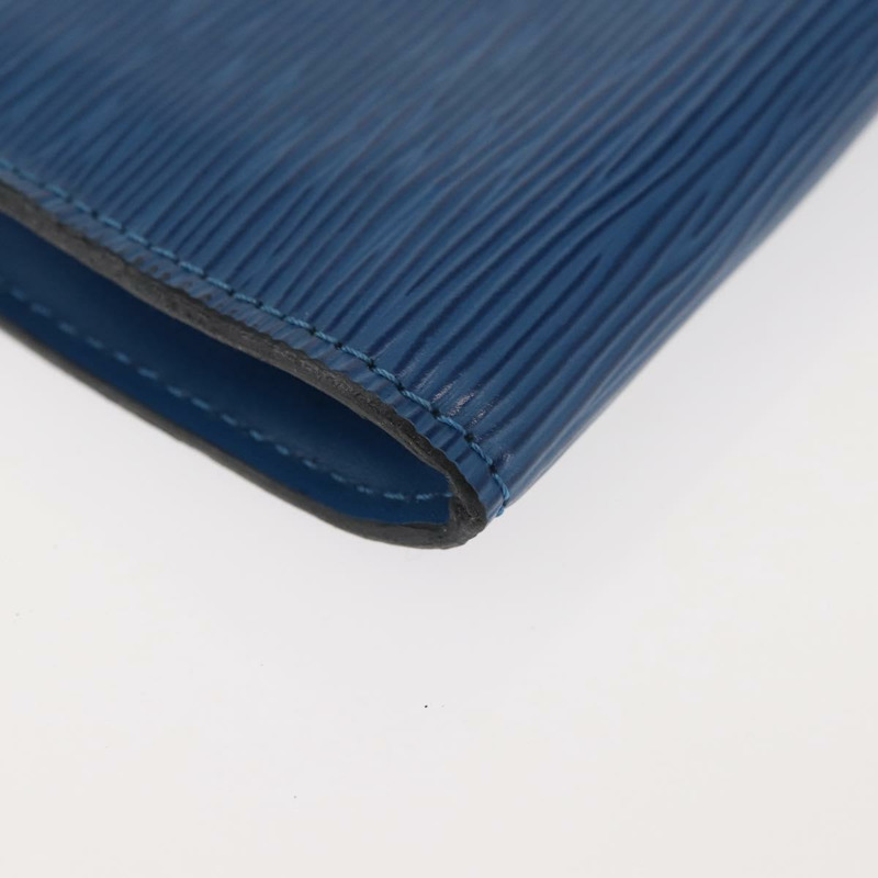 【日本直送】路易威登 Epi Pochette 配件袋 藍色 M52985 LV 正品 144296-6