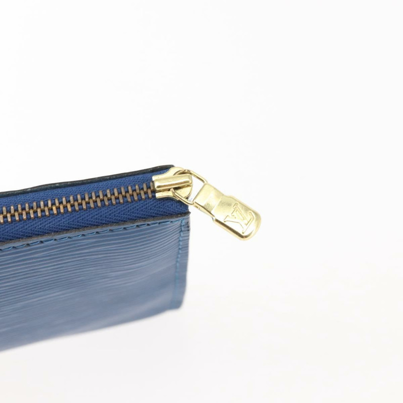 【日本直送】路易威登 Epi Pochette 配件袋 藍色 M52985 LV 正品 144296-8