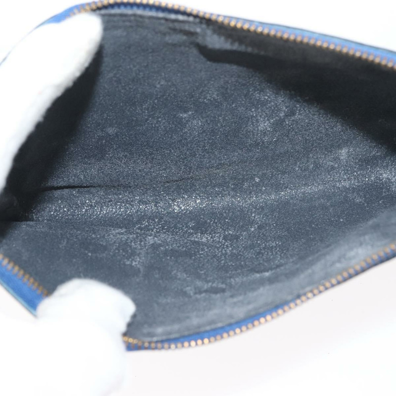 【日本直送】路易威登 Epi Pochette 配件袋 藍色 M52985 LV 正品 144296-9
