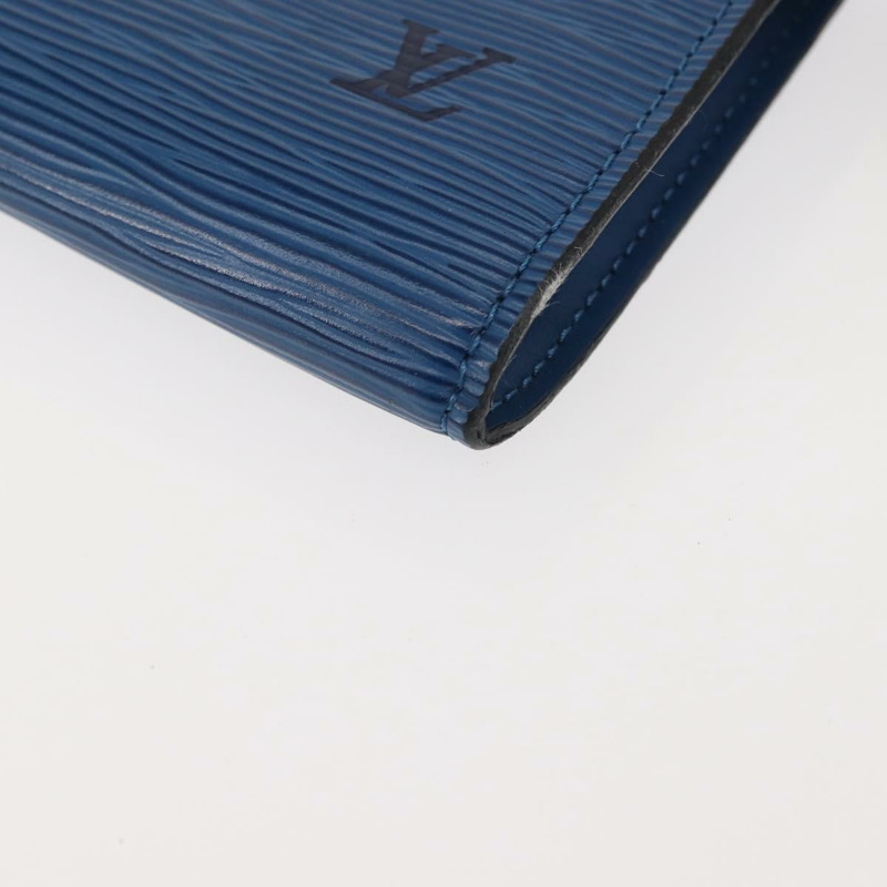 【日本直送】路易威登 Epi Pochette 配件袋 藍色 M52985 LV 正品 144296-13