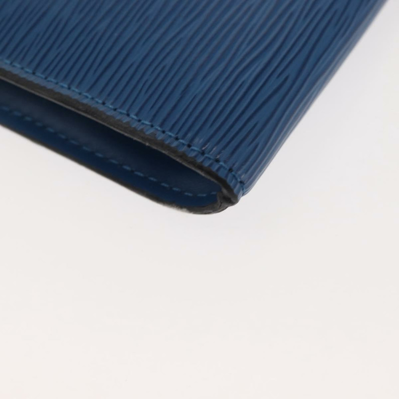 【日本直送】路易威登 Epi Pochette 配件袋 藍色 M52985 LV 正品 144296-14