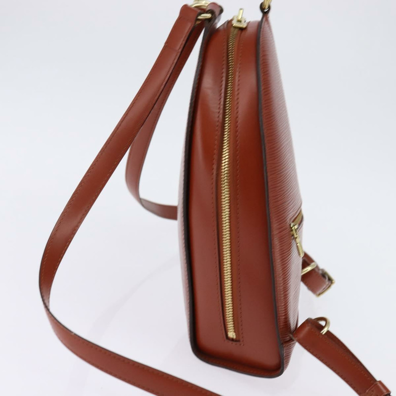 【日本直送】LOUIS VUITTON Epi Mabillon 背包 棕色 M52233 LV 授權 143625-2