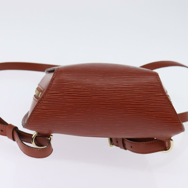 【日本直送】LOUIS VUITTON Epi Mabillon 背包 棕色 M52233 LV 授權 143625-4