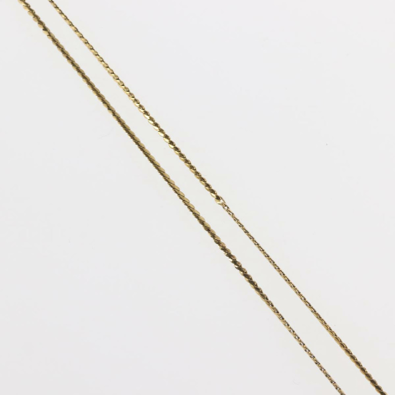 【日本直送】Christian Dior 項鍊 金屬 金 正品 144688-4