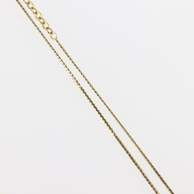 【日本直送】Christian Dior 項鍊 金屬 金 正品 144688-5