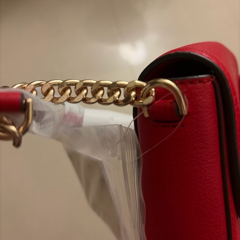 MK鏈條皮革馬鞍包-3