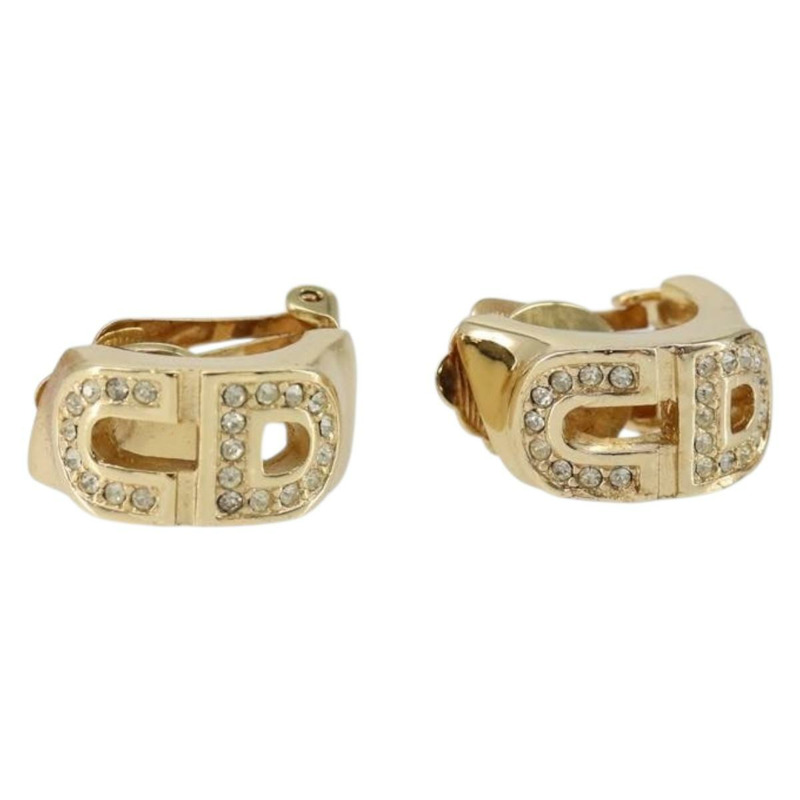 【日本直送】Christian Dior 耳環 金屬 金 正品 144694-0