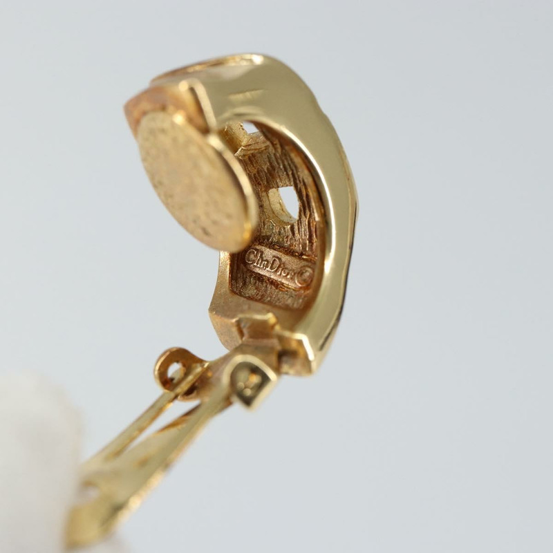 【日本直送】Christian Dior 耳環 金屬 金 正品 144694-5