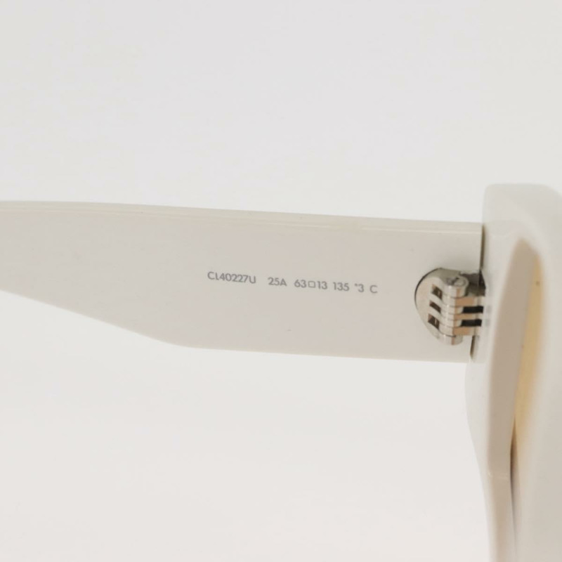 【日本直送】CELINE Triomphe 太陽眼鏡 塑膠 白色 CL40227U 正品 146039-8
