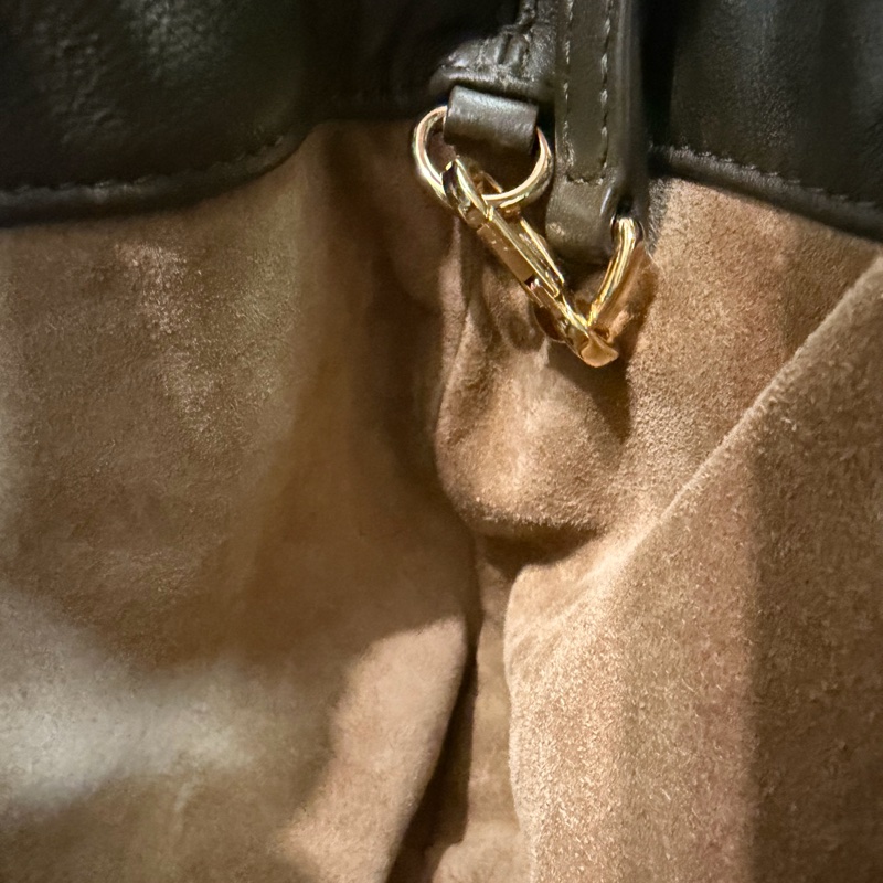 Loewe flamenco mini 玉石系列福袋 暗綠色 附玉石-7