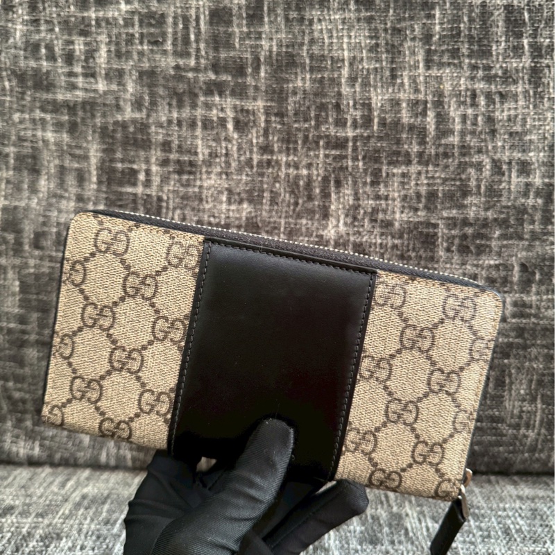GUCCI老花長夾-4