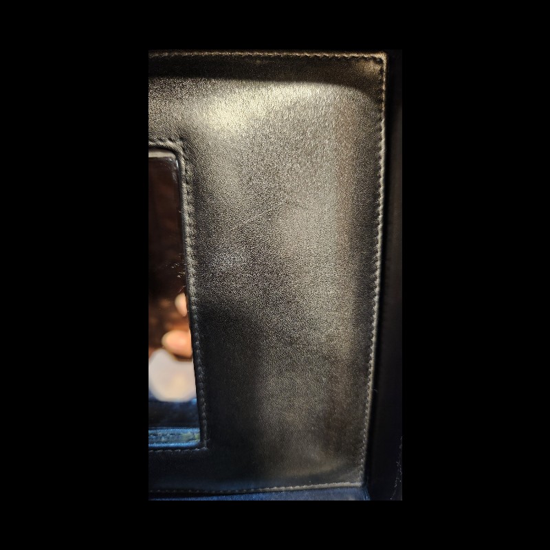 chanel 老香黑金化妝箱手提肩背包-16