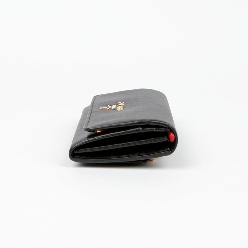 PRADA 1MH132 金屬標誌長錢包-4