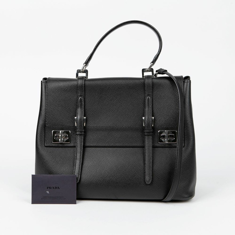 PRADA BN2789 翻蓋挎包托特肩背包-0