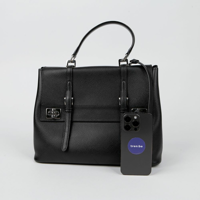 PRADA BN2789 翻蓋挎包托特肩背包-8