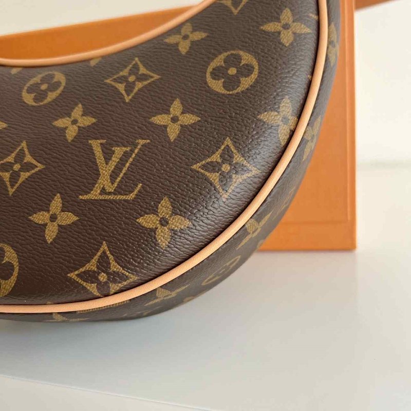 Loop Monogram 老花月亮碗豆單肩包 蕊心款(全新附購證)- Women - Handbags-4