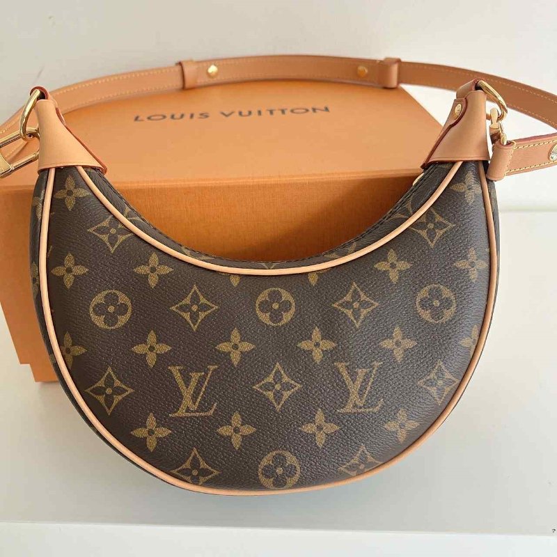 Loop Monogram 老花月亮碗豆單肩包 蕊心款(全新附購證)- Women - Handbags-5