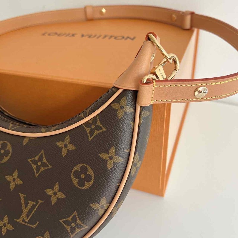 Loop Monogram 老花月亮碗豆單肩包 蕊心款(全新附購證)- Women - Handbags-10