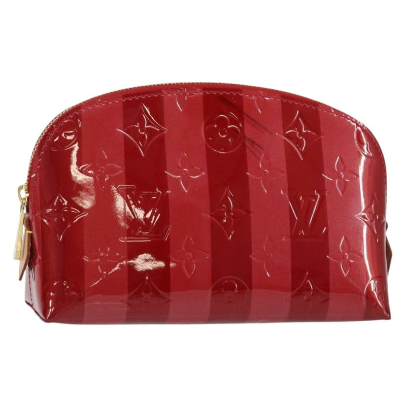 【日本直送】路易威登 Vernis Rayure Pochette 化妝品 Pomme D'amour M91721 正品 144780-0