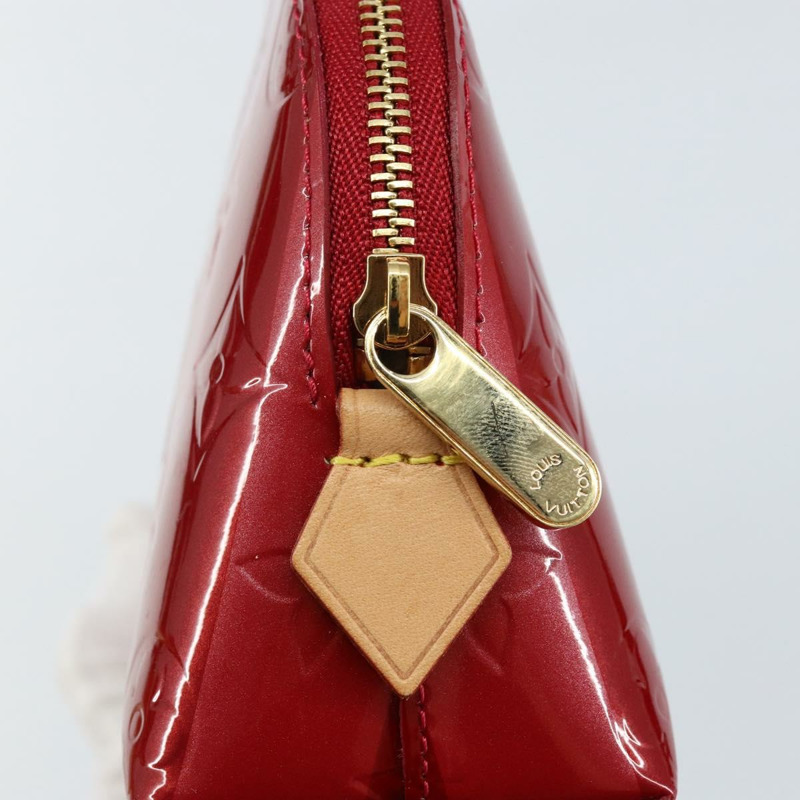 【日本直送】路易威登 Vernis Rayure Pochette 化妝品 Pomme D'amour M91721 正品 144780-7