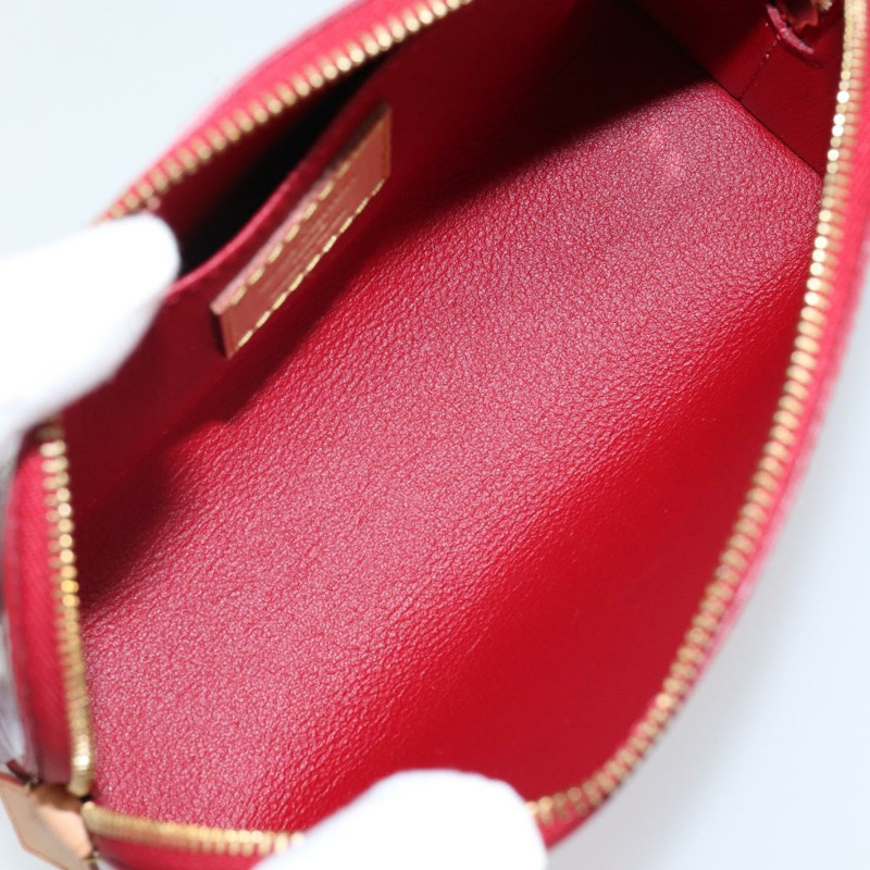 【日本直送】路易威登 Vernis Rayure Pochette 化妝品 Pomme D'amour M91721 正品 144780-8