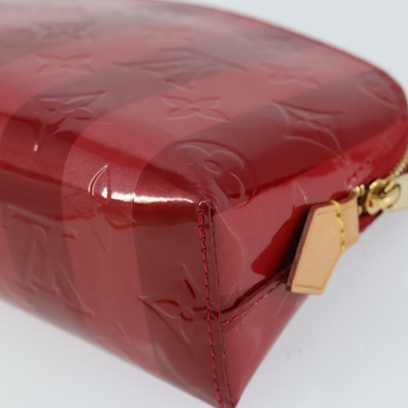 【日本直送】路易威登 Vernis Rayure Pochette 化妝品 Pomme D'amour M91721 正品 144780-14