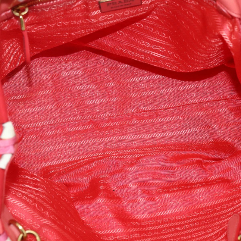 【日本直送】PRADA 手提包 尼龍 2 向 多色 金色 正品 kk565-10