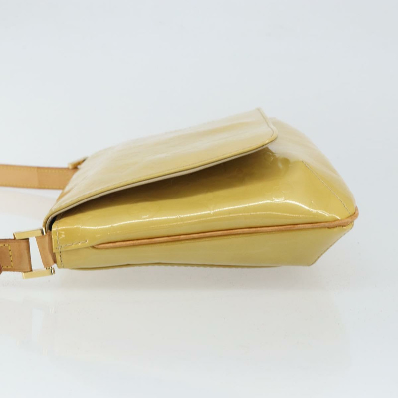 【日本直送】路易威登 Monogram Vernis Thompson Street 包米色 M91301 LV 正品 gh928-3