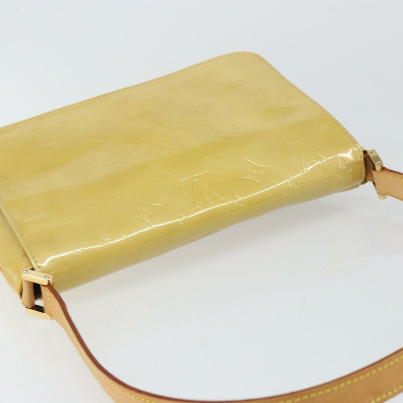 【日本直送】路易威登 Monogram Vernis Thompson Street 包米色 M91301 LV 正品 gh928-5