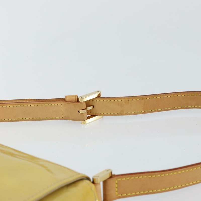 【日本直送】路易威登 Monogram Vernis Thompson Street 包米色 M91301 LV 正品 gh928-7