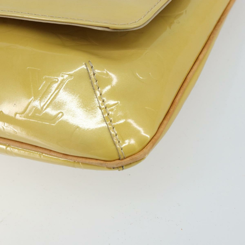 【日本直送】路易威登 Monogram Vernis Thompson Street 包米色 M91301 LV 正品 gh928-13