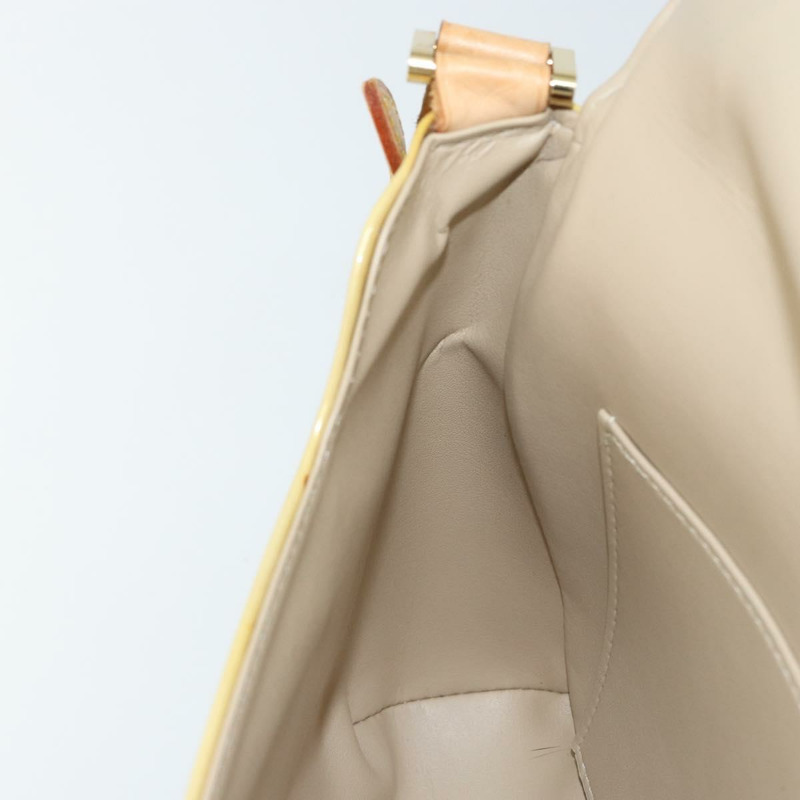 【日本直送】路易威登 Monogram Vernis Thompson Street 包米色 M91301 LV 正品 gh928-18