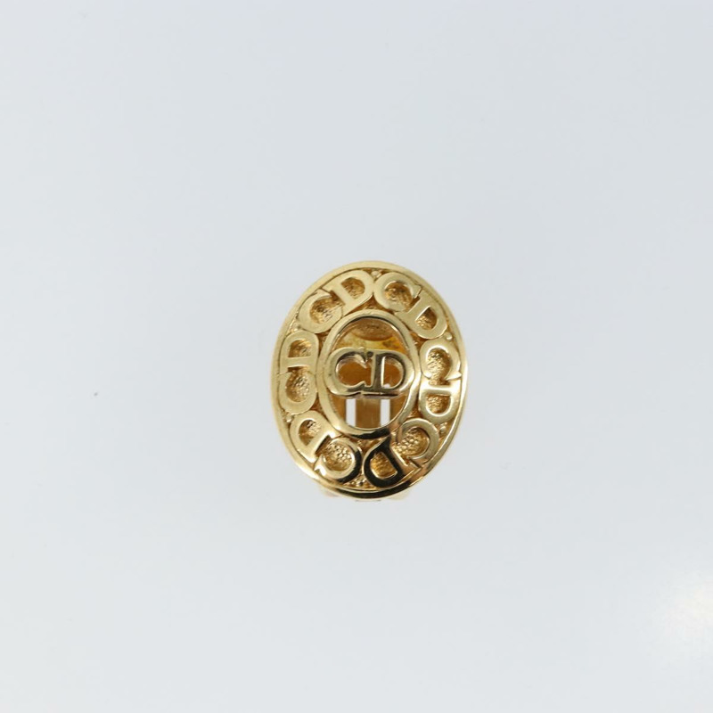 【日本直送】Christian Dior 耳環 金屬 金 正品 144699-1