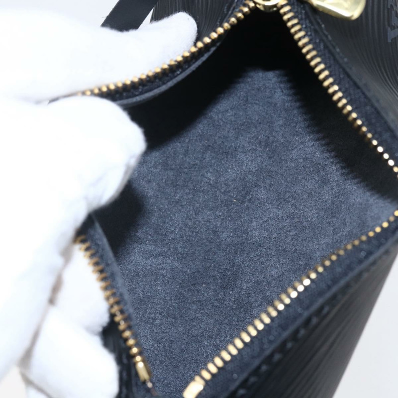 【日本直送】路易威登 Epi Soufflot 手袋黑色 LV 正品 BA4885-10