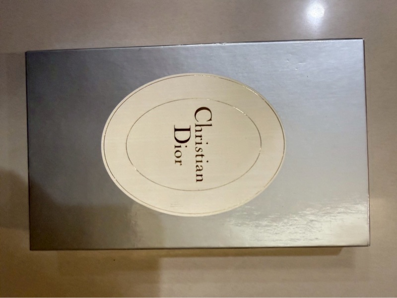 ✨ 閒置 出清 Dior 黑色 真皮 長夾 金扣 LOGO 經典 優雅 拉鍊夾層 收納款 女夾 男夾 Christian Dior 精品-4