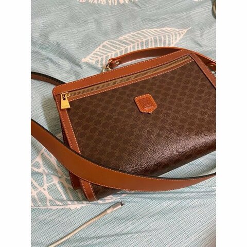 CELINE 洗潄包 肩背斜背包(附內膽與長短背帶)