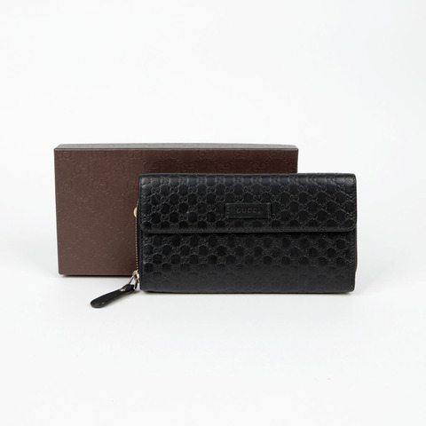 GUCCI Microshima長款皮夾 449364