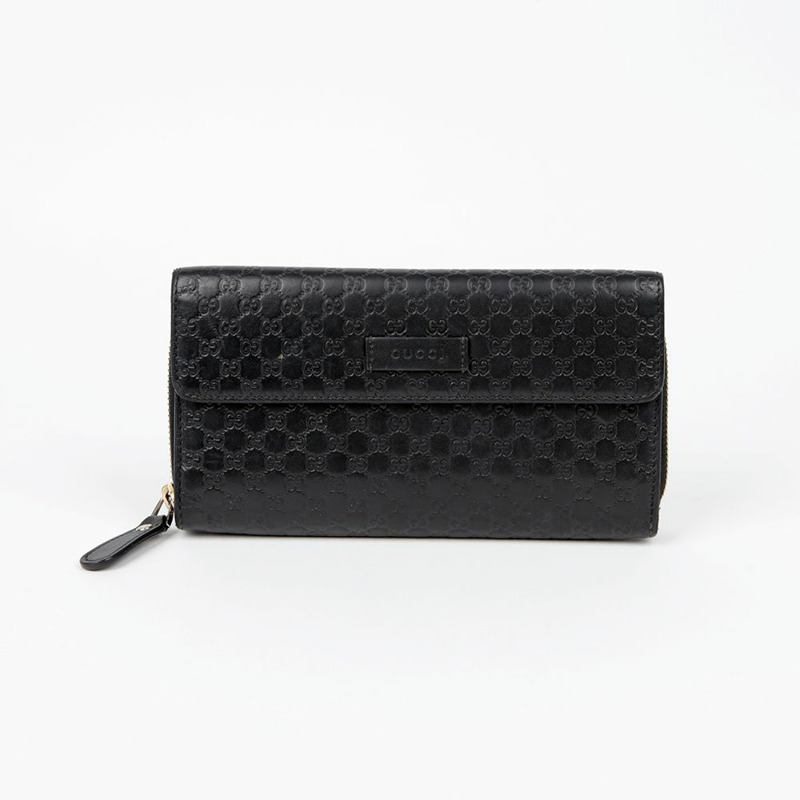 GUCCI Microshima長款皮夾 449364-1