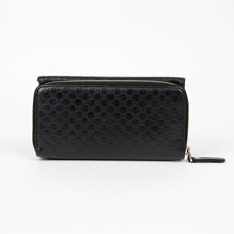 GUCCI Microshima長款皮夾 449364-3