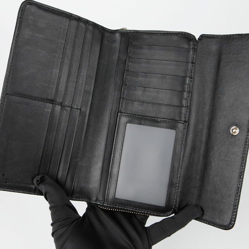 GUCCI Microshima長款皮夾 449364-6
