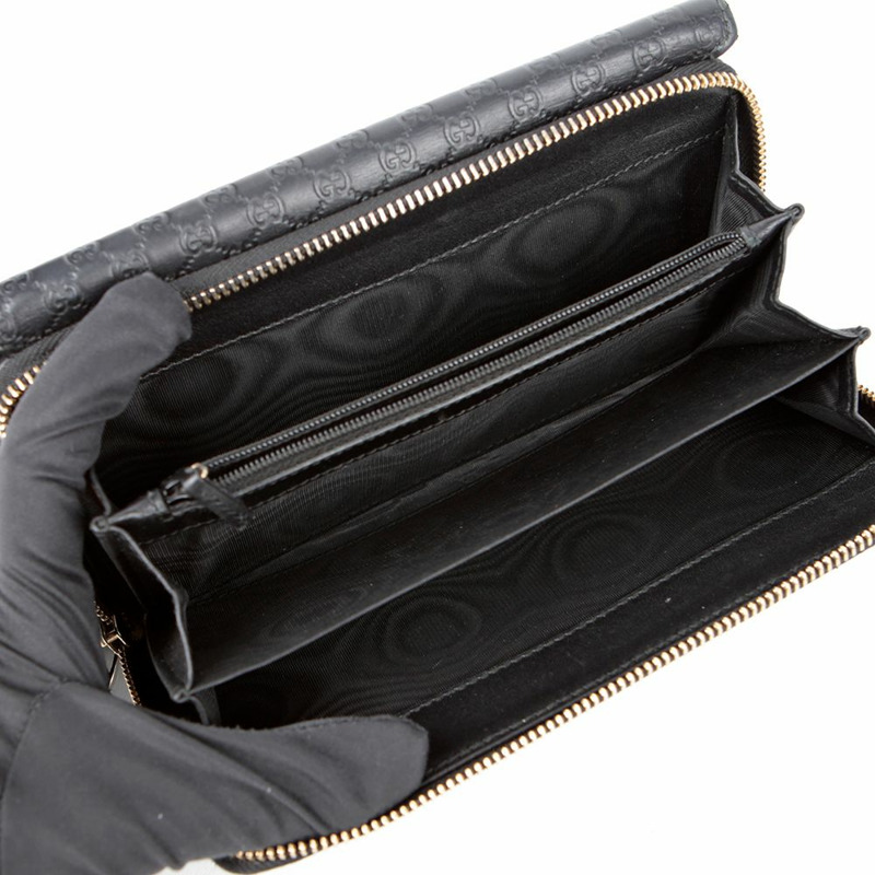 GUCCI Microshima長款皮夾 449364-7
