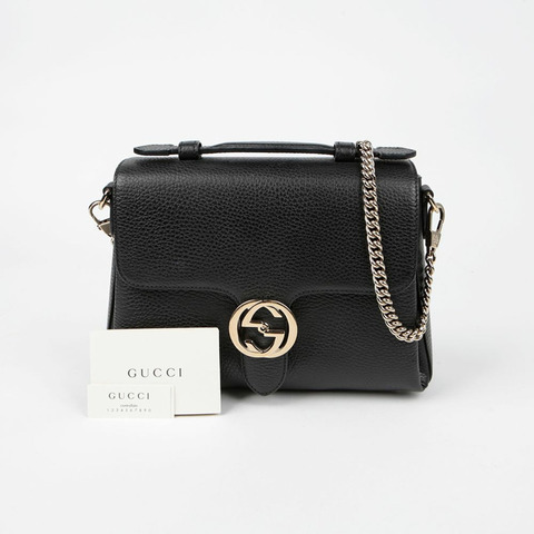 GUCCI 互扣式頂部手把托特單肩包 510302