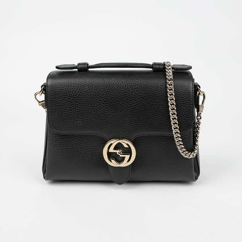 GUCCI 互扣式頂部手把托特單肩包 510302-1