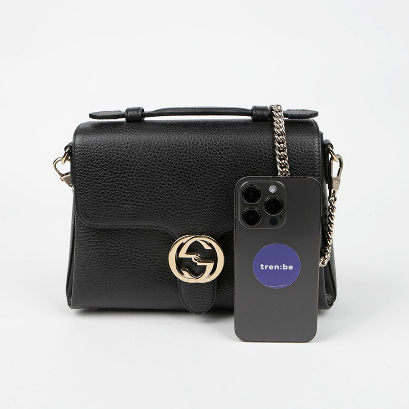 GUCCI 互扣式頂部手把托特單肩包 510302-6