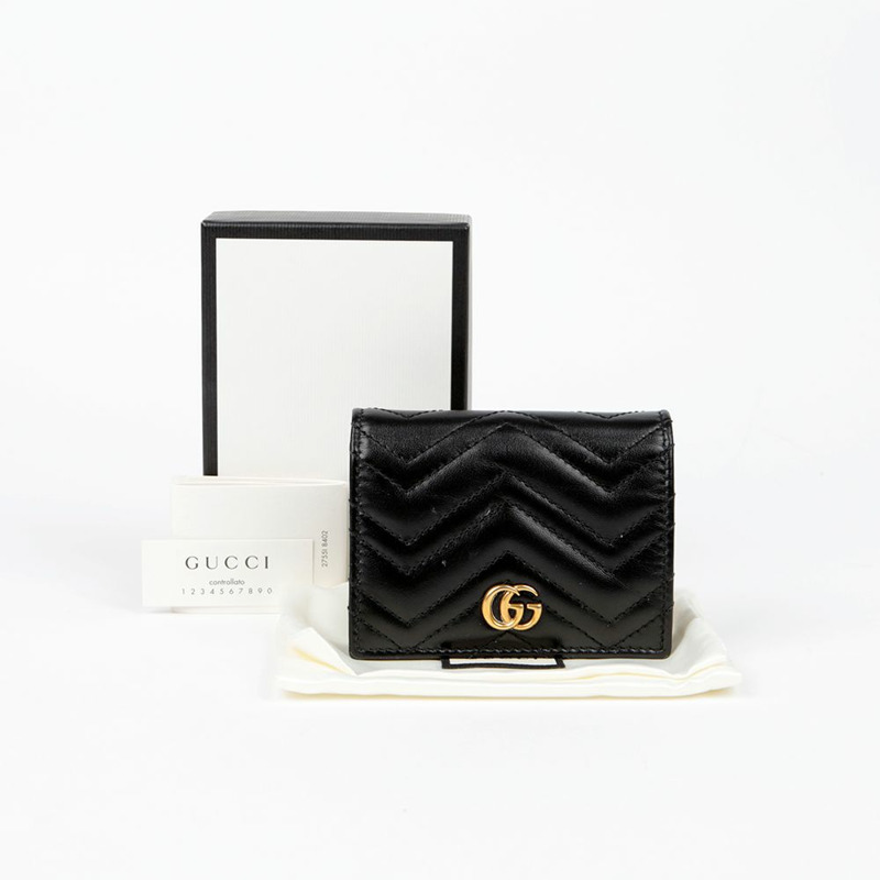 GUCCI GG Marmont 卡包錢包 466492-0