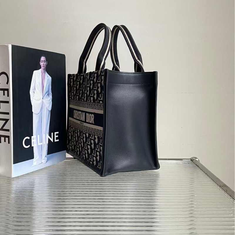 DIOR/迪奧 BookTote 新款老花小號托特,尺寸:26*12*21cm-2