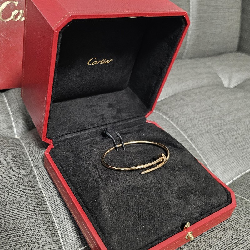 Cartier 手環(16號.玫瑰金.小型款)-2