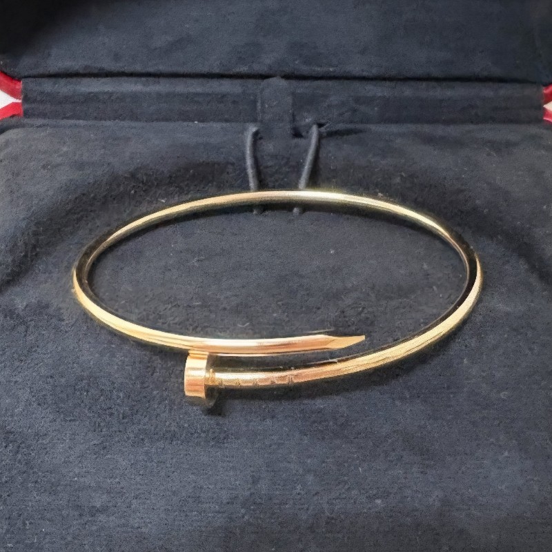 Cartier 手環(16號.玫瑰金.小型款)-12