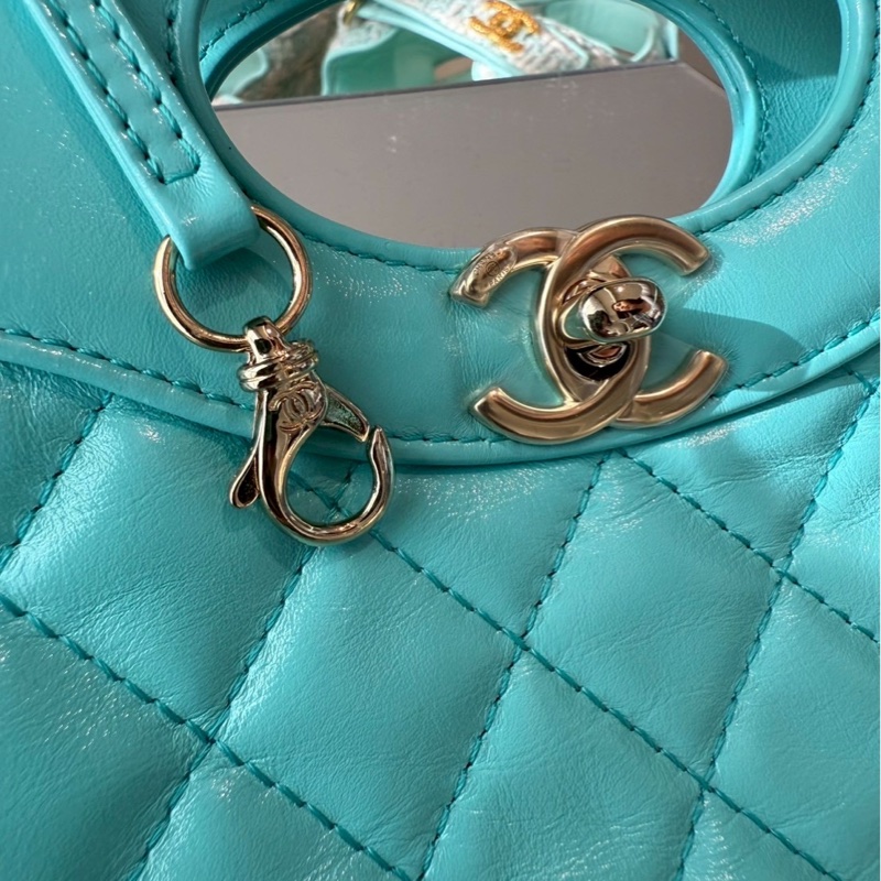 CHANEL 31 Mini 蒂芬妮藍色 🩵防塵袋/全新🩵-2